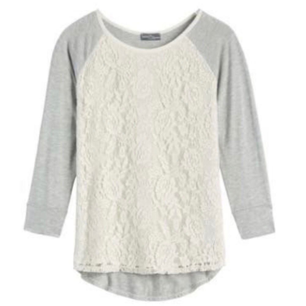 MARKET & SPRUCE 3/4 sleeve Top